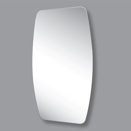 Asti Polished Edge Rounded Rectangle Mirror with Hidden Fittings