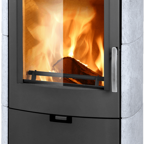 Falun Serpentino | Wood Fireplace