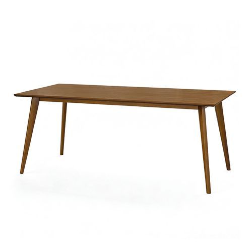 Bruno 180cm Rectangular Dining Table | Brown Oak