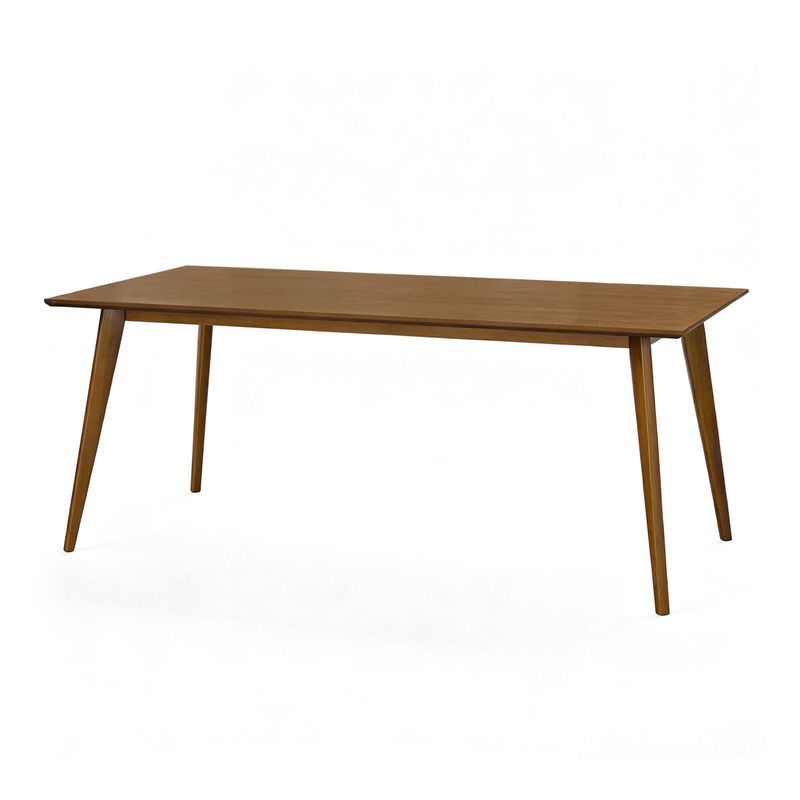 Bruno 180cm Rectangular Dining Table | Brown Oak
