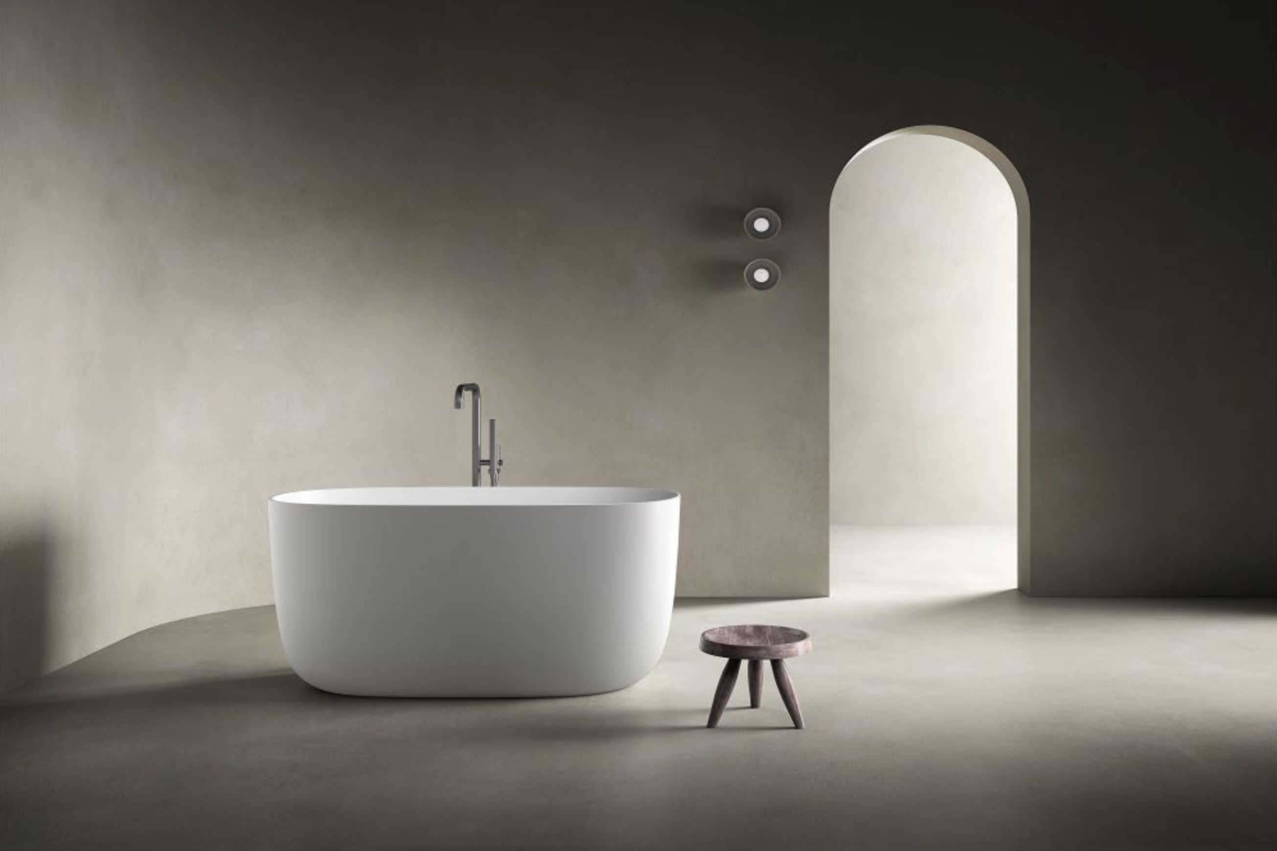 Josei Oval Japanese Soak Tub - 1200mm -MGB01