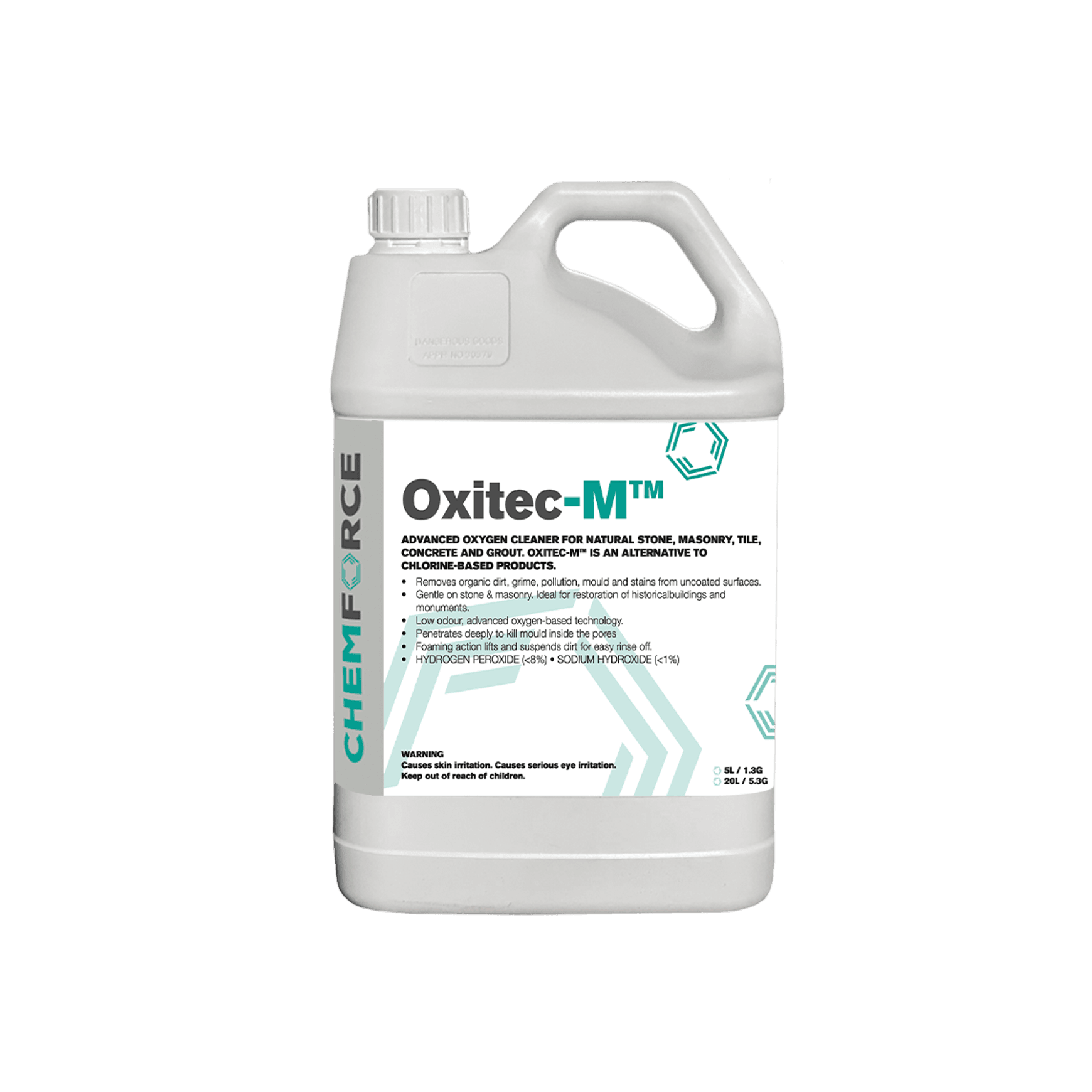 Oxitec-M - Oxygen Natural Stone Cleaner - 5 Litre