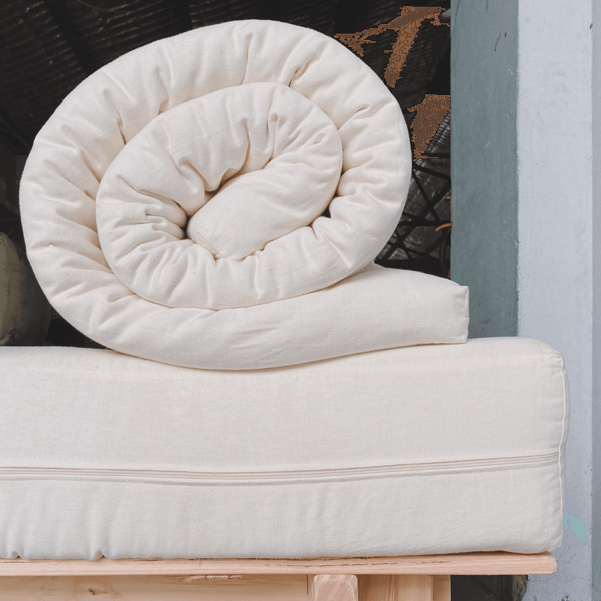 Wool and Latex Mattress Topper