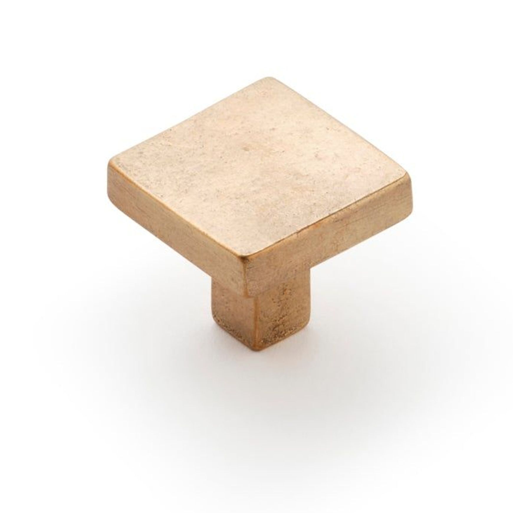 Cast Flat Square Knob