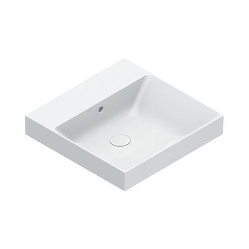 Zero 50 Basin No Taphole Gloss White