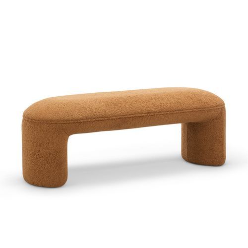 Remi 120cm Bench Seat | Teddy Rust