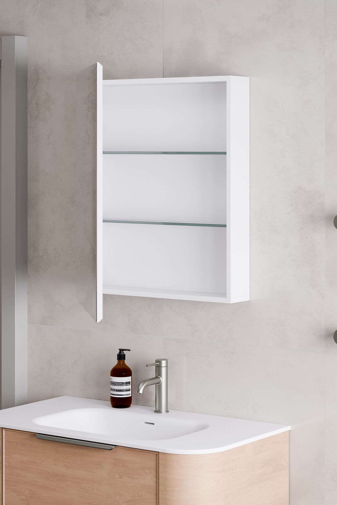 Pavia 450 Mirror Cabinet