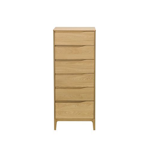 Rimini 6-Drawer Tall Chest