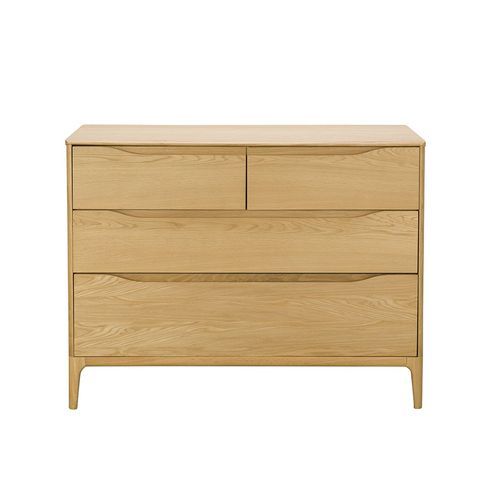 Rimini 4-Drawer Low Wide Chest