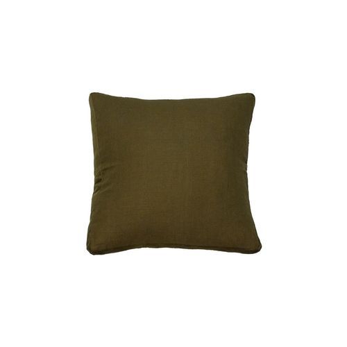 Essential Guerrilla Linen Velvet Gusset Cushion 60x60