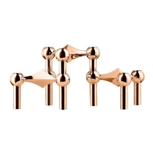 Stoff Nagel Candle Holders – Rose Gold 3 Pack