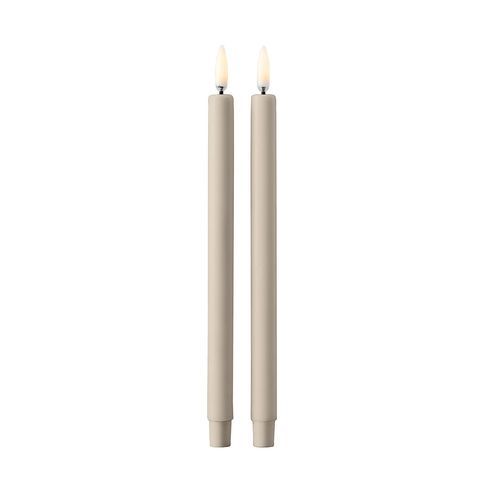 Stoff Nagel Candles – LED 2 Pack