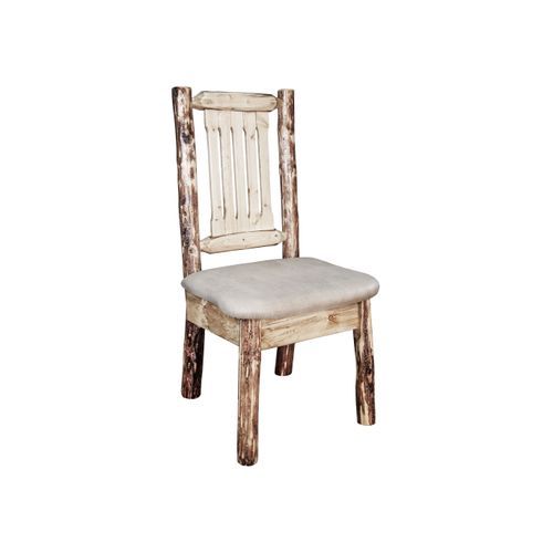 Dining Chair with Buckskin Base