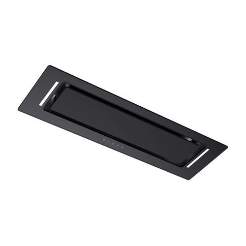 Black Glass Undermount Rangehood 900mm - BGUM-9B