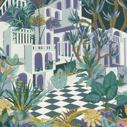 Tropical House Wallpaper (No. 687415)