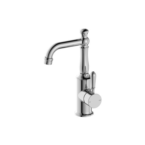York Basin Mixer With Metal Lever Chrome