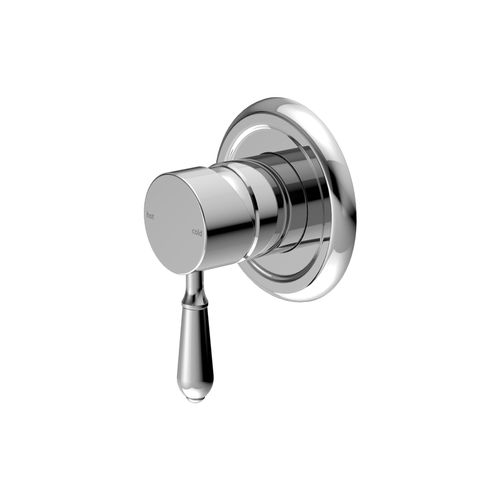York Shower Mixer With Metal Lever Chrome