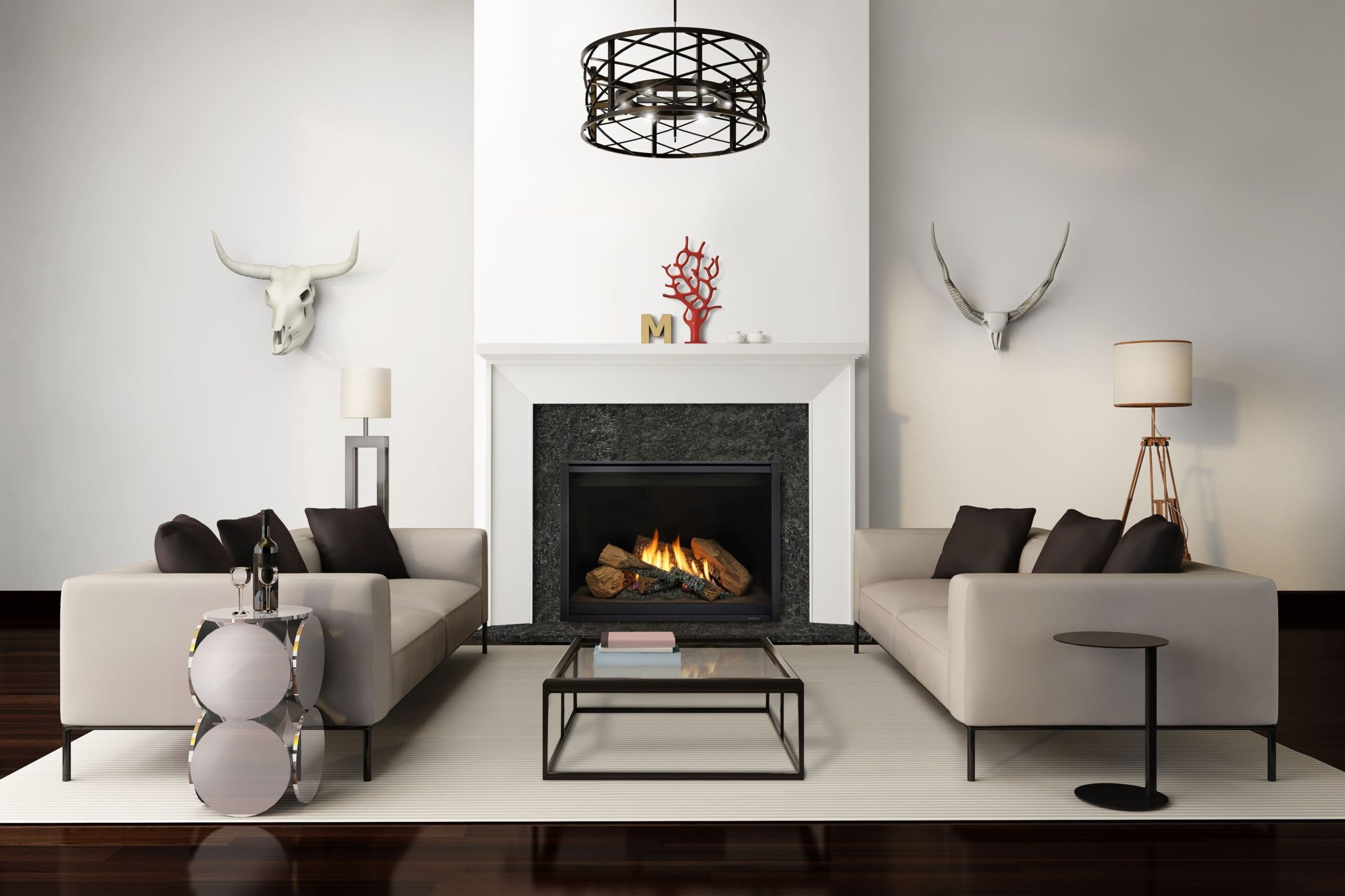 6KX Balanced Flue Fireplace