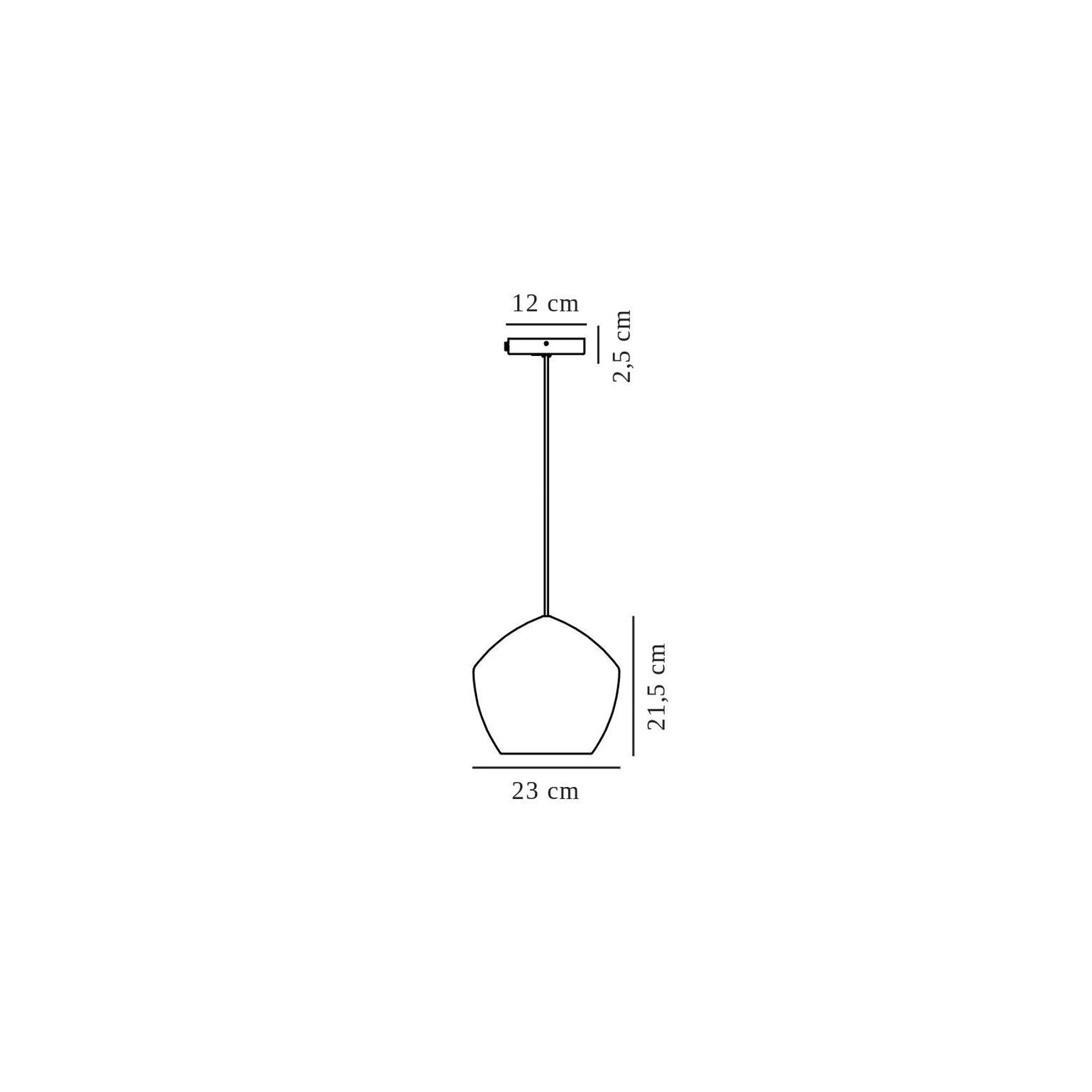 Orbiform Pendant