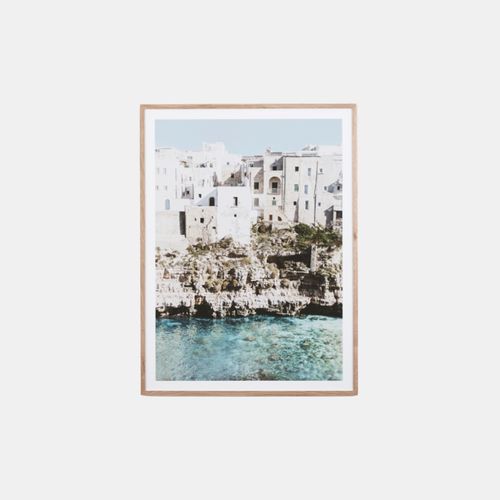 Framed Print Amalfi Village