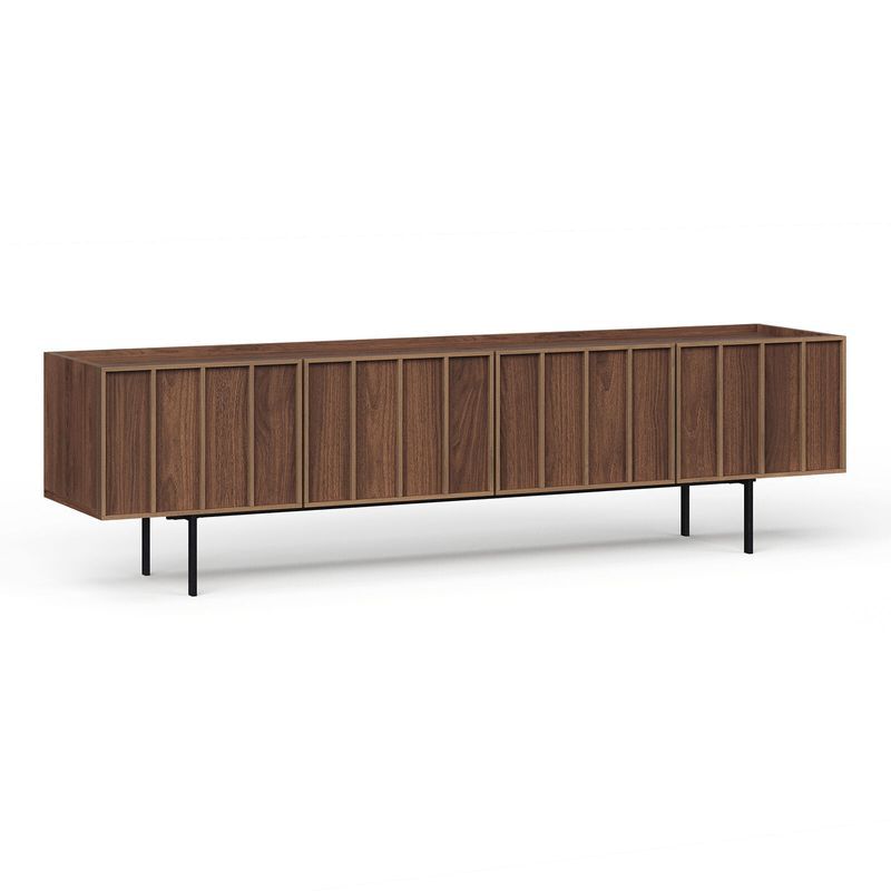 Linea 200cm TV Entertainment Unit | Light Walnut