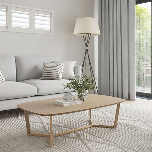 Span Ashwood Oval Coffee Table | Natural Oak