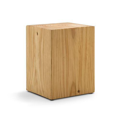 Blok Square Stump Stool | Natural