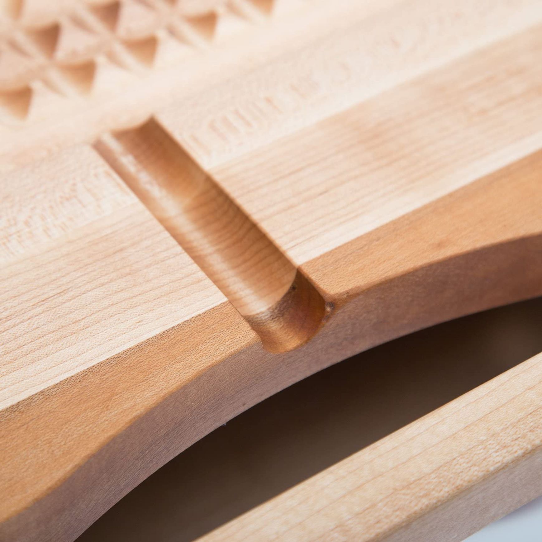Boos Block Carving Collection Reversible Maple Cutting Board With Juice Groove And Pan
