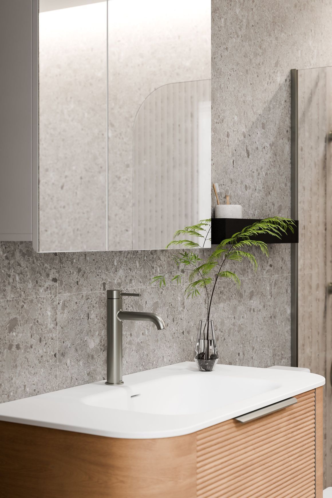Pavia 750 Mirror Cabinet
