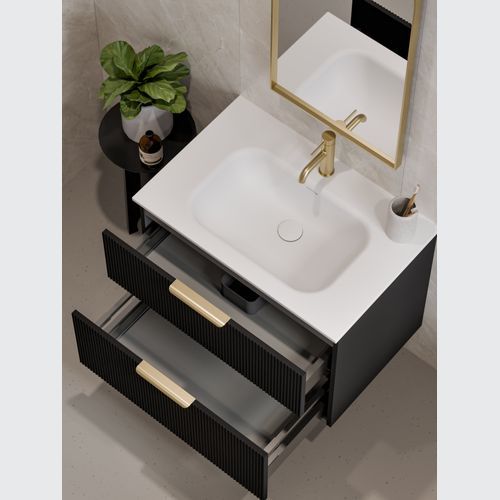 Lineare 750 Pillar 2 Drawer Vanity
