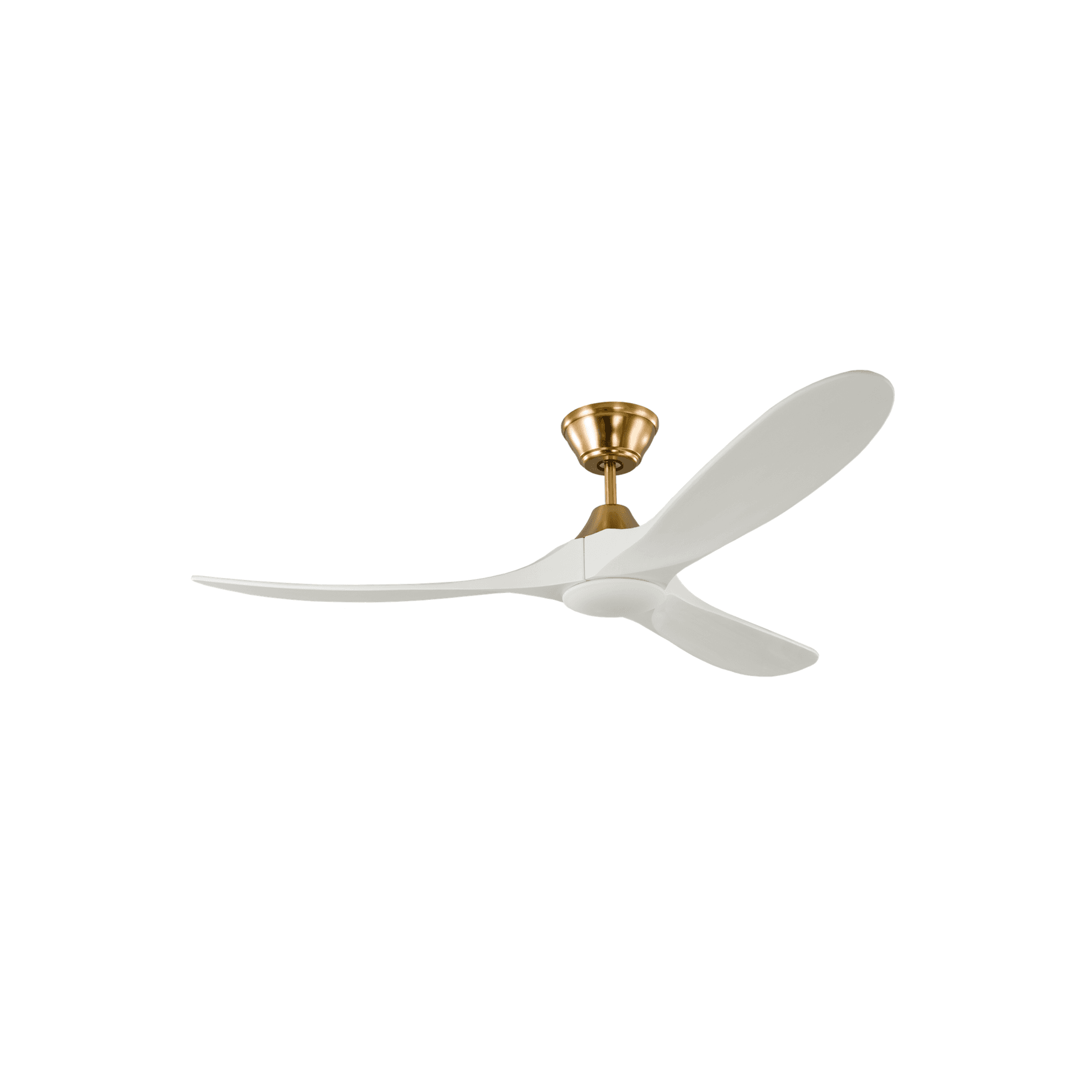 Milano SLIDER Ceiling Fan Junior Burnished Brass