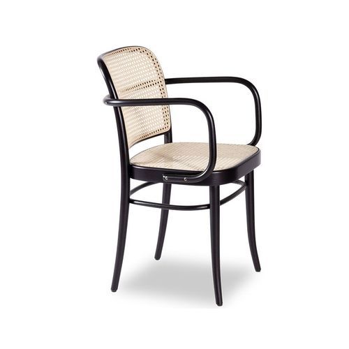 811 Hoffmann Armchair - Black Stain - by TON