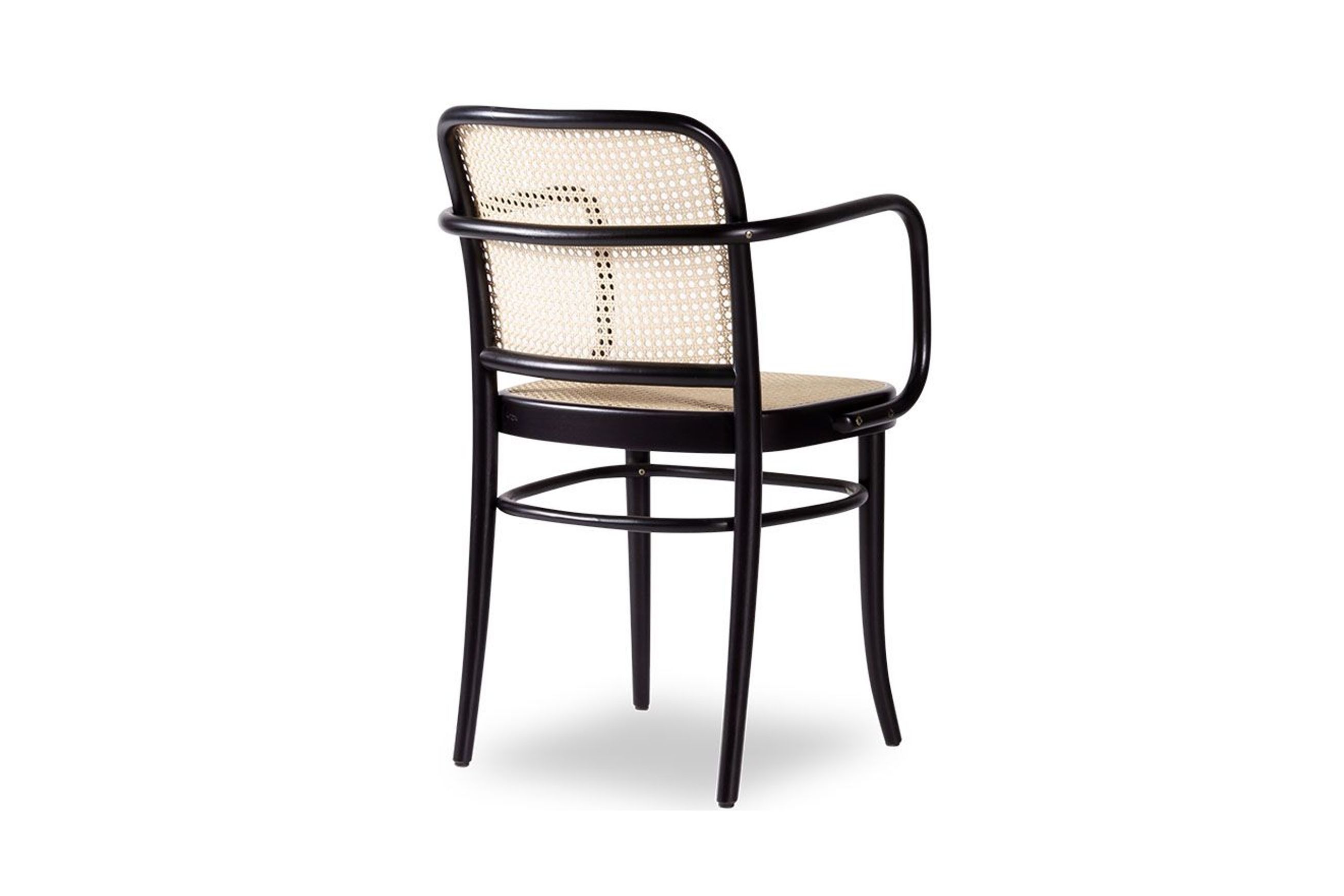 811 Hoffmann Armchair - Black Stain - by TON