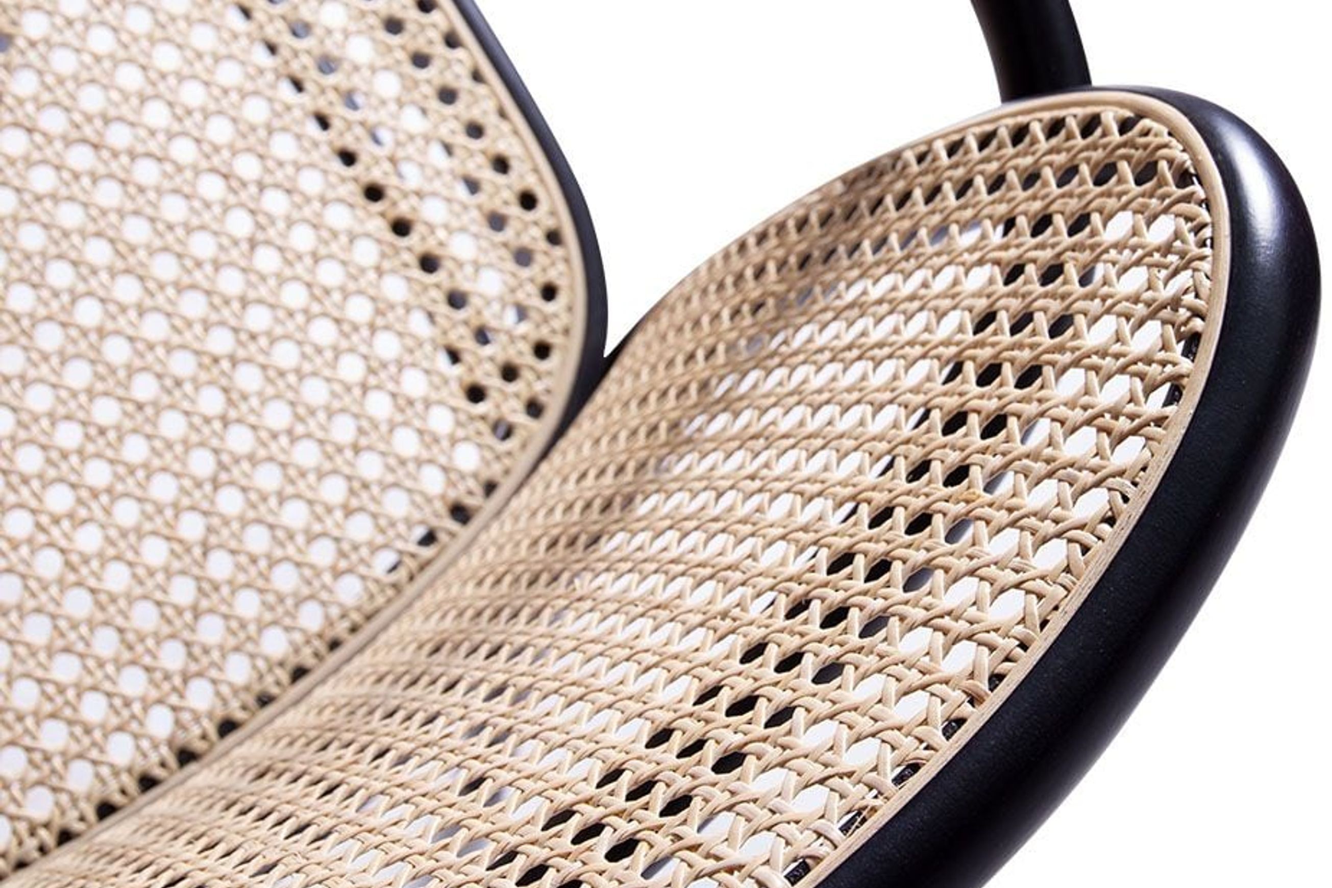 811 Hoffmann Armchair - Black Stain - by TON