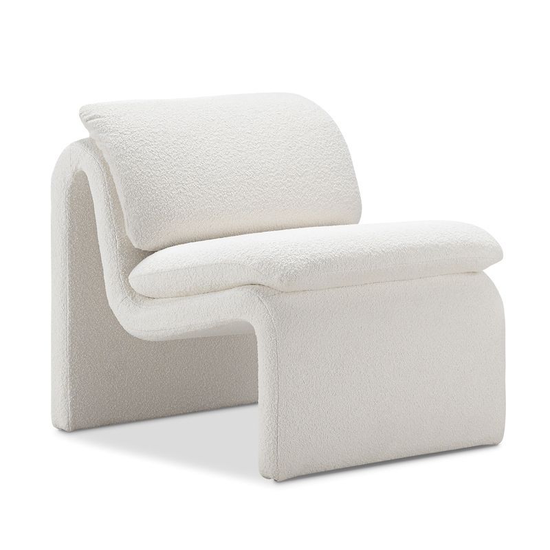 Curvee Occasional Chair | Cream Boucle