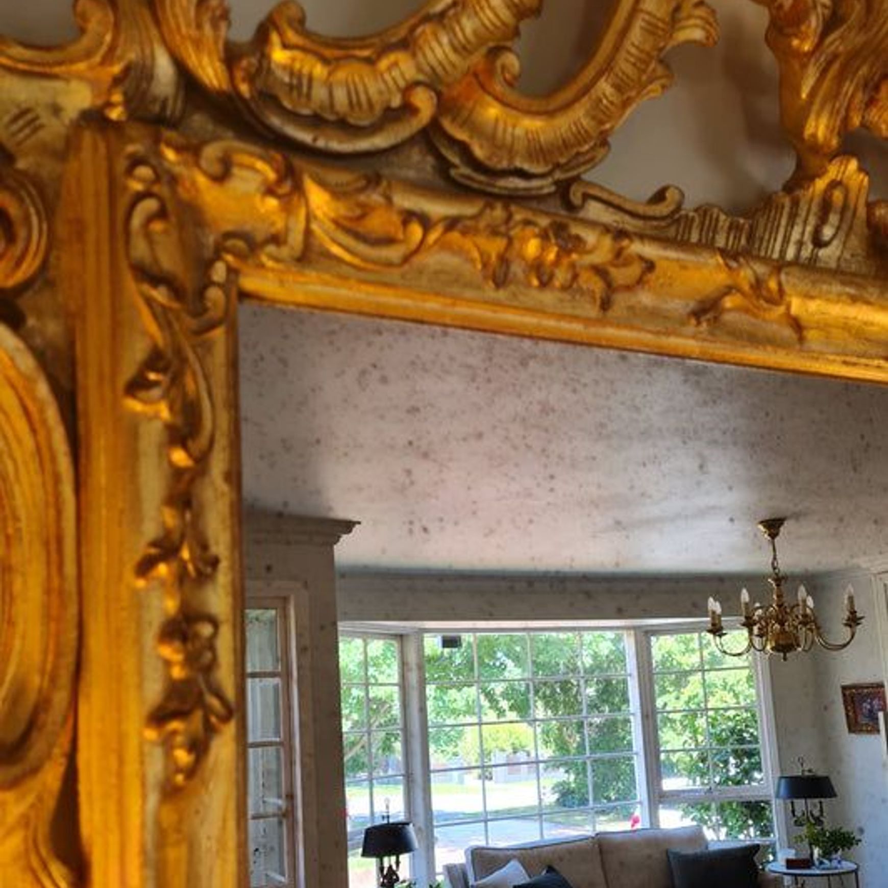 Venetian Gilded Mirror -Late 18th Century Style