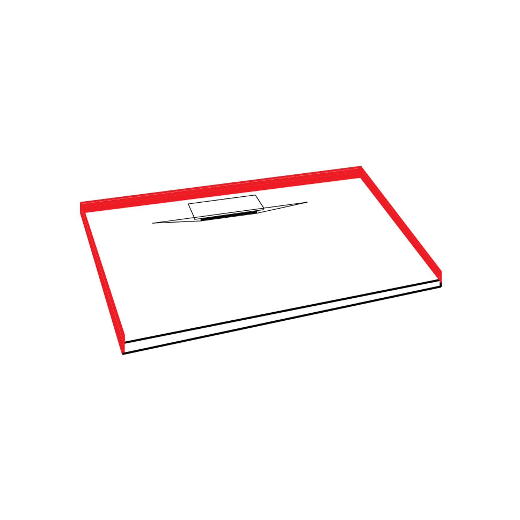 Pinnacle Alcove Tray 800x1200x800