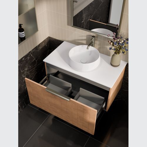Lineare 900 Coastal Single Drawer Vanity