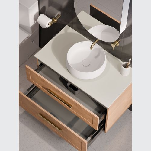 Lineare 900 Loft 2 Drawer Vanity