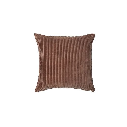 Geant Ribbed Velvet Cushion Desert Rose 50x50