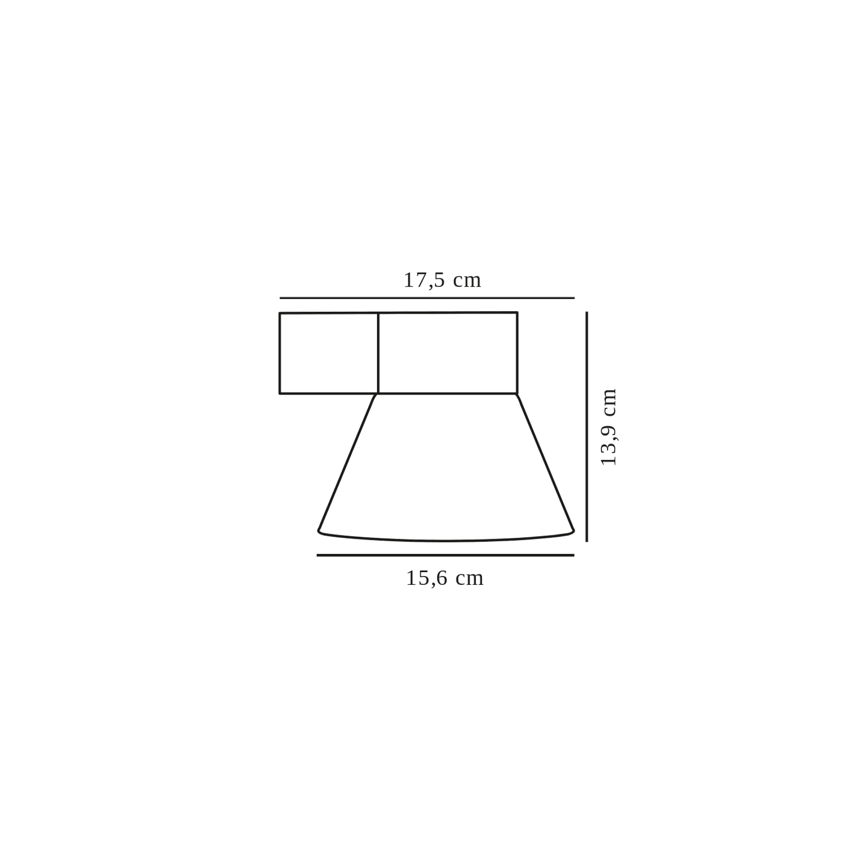 Kyklop Cone Wall Light