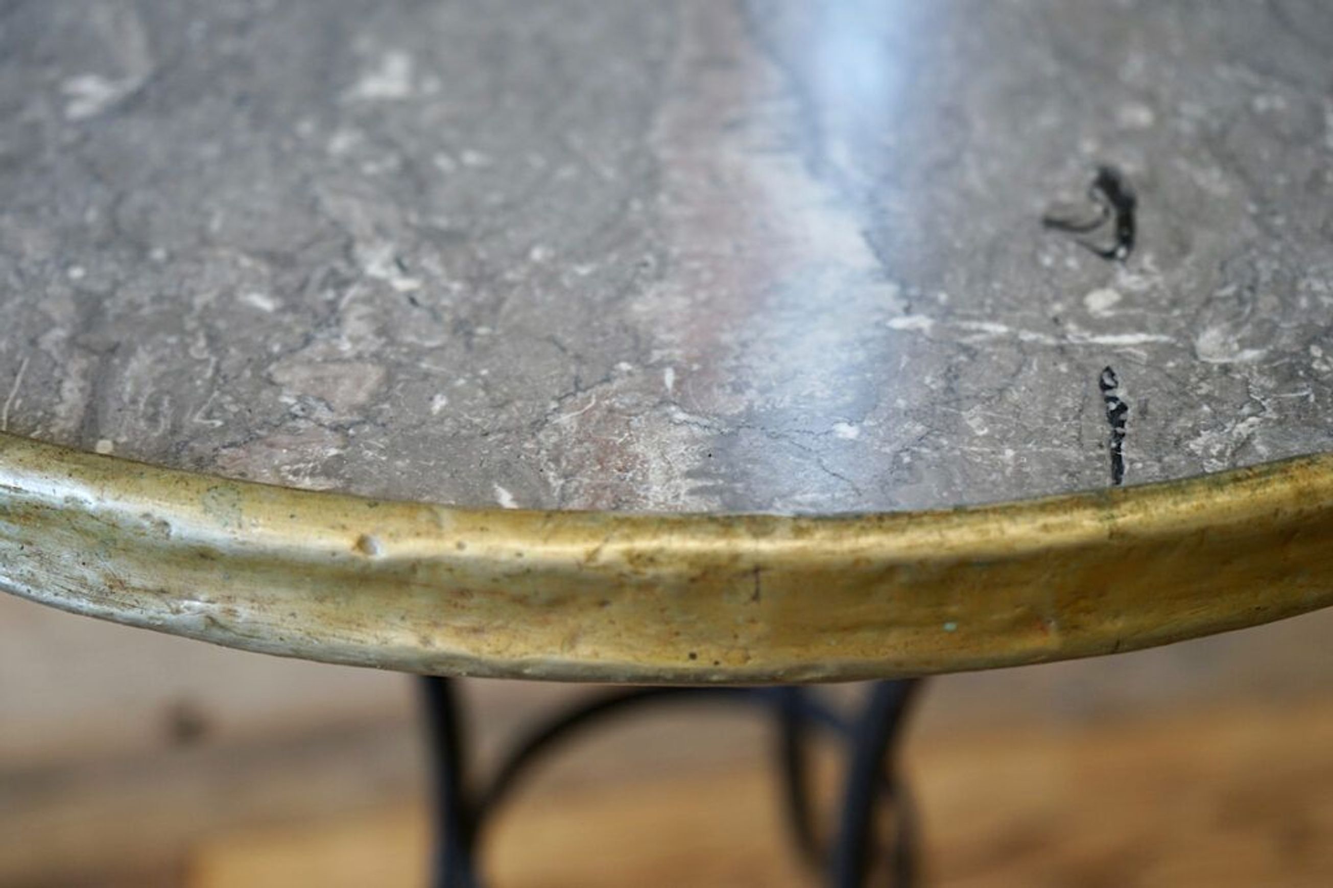 French Iron Cafe Table