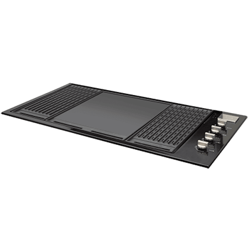 Artusi 104cm 4 Burner Built-In Gas BBQ - Black