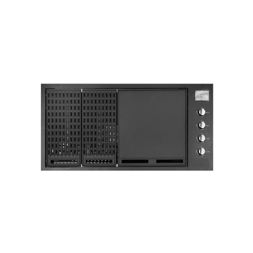 Artusi 104cm 4 Burner Built-In Gas BBQ - Matt Black