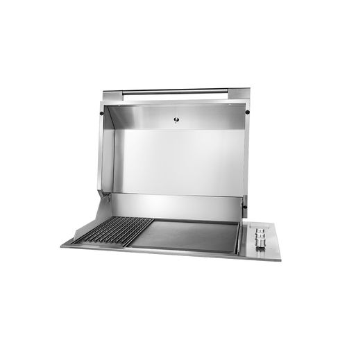 Artusi 80cm 3 Burner Built-In Gas BBQ - Stainless Steel