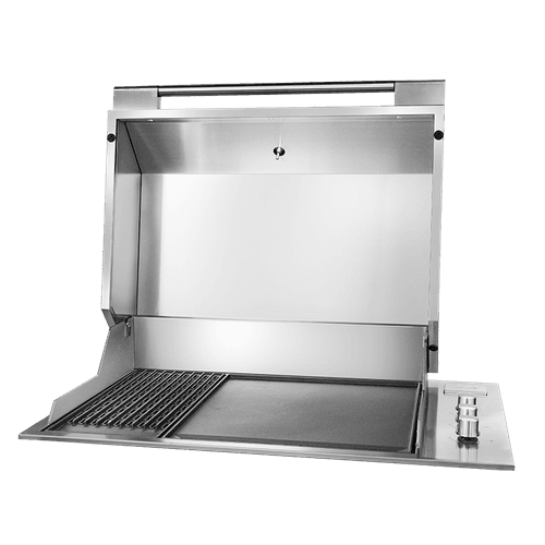 Artusi 80cm 3 Burner Built-In Gas BBQ - Stainless Steel
