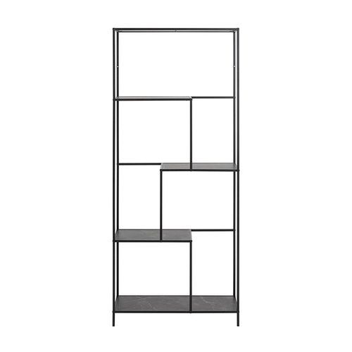 INFINITY Shelving Unit 72x170cm - Black