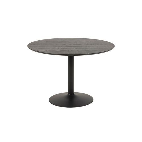TITAN Round Dining Table 110cm - Black