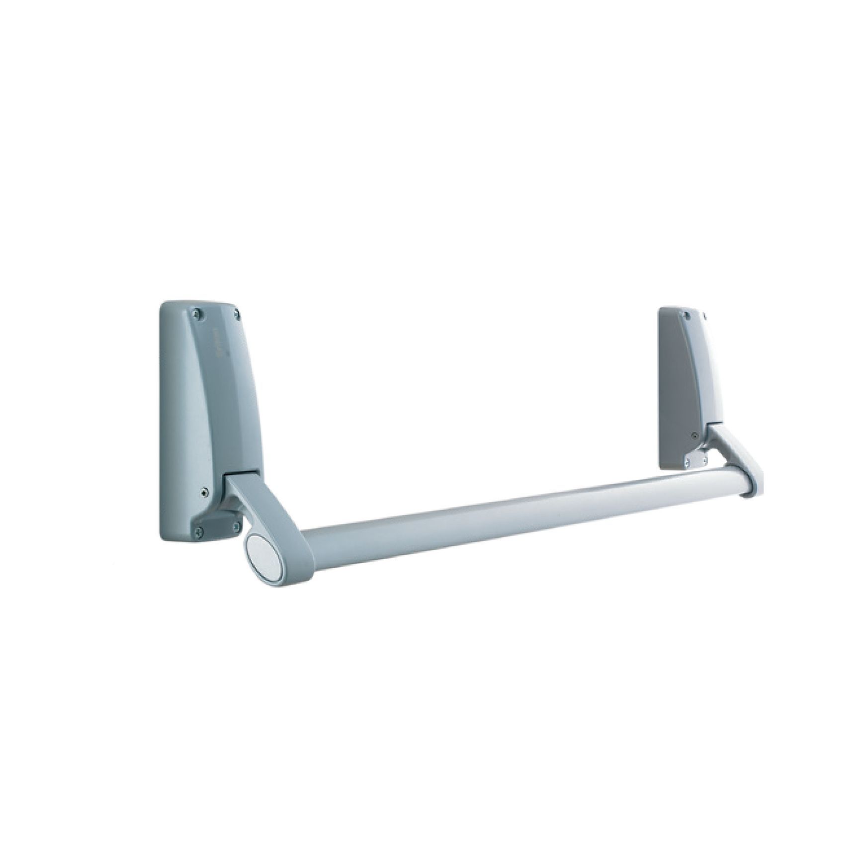 Briton Panic Bar Silver 2 Hour Fire Rated 379E/SE Suits Mortice Lock
