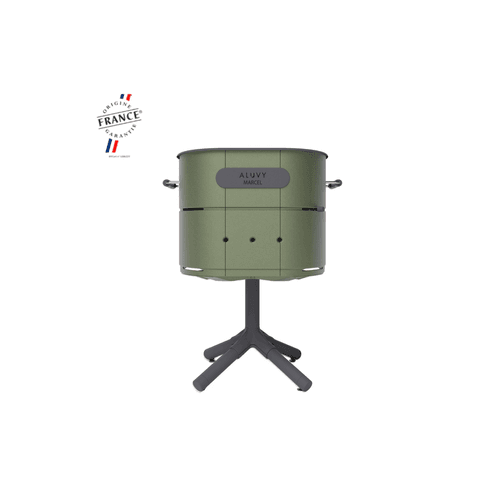 ALUVY MARCEL Basalt Charcoal Barbeque - Kaki